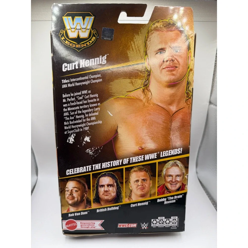 WWE Legends Series 29 Curt Hennig Elite Collection Action Figure Mattel NEW